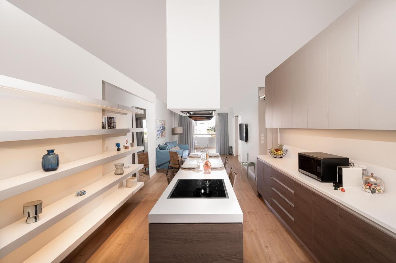 Blue Avra Apartment By A&D Properties Pórto Ráfti Eksteriør bilde