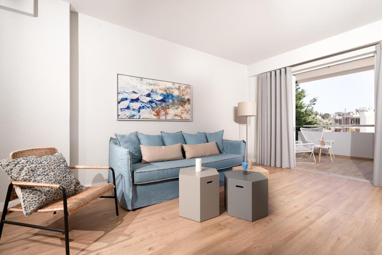 Blue Avra Apartment By A&D Properties Pórto Ráfti Eksteriør bilde
