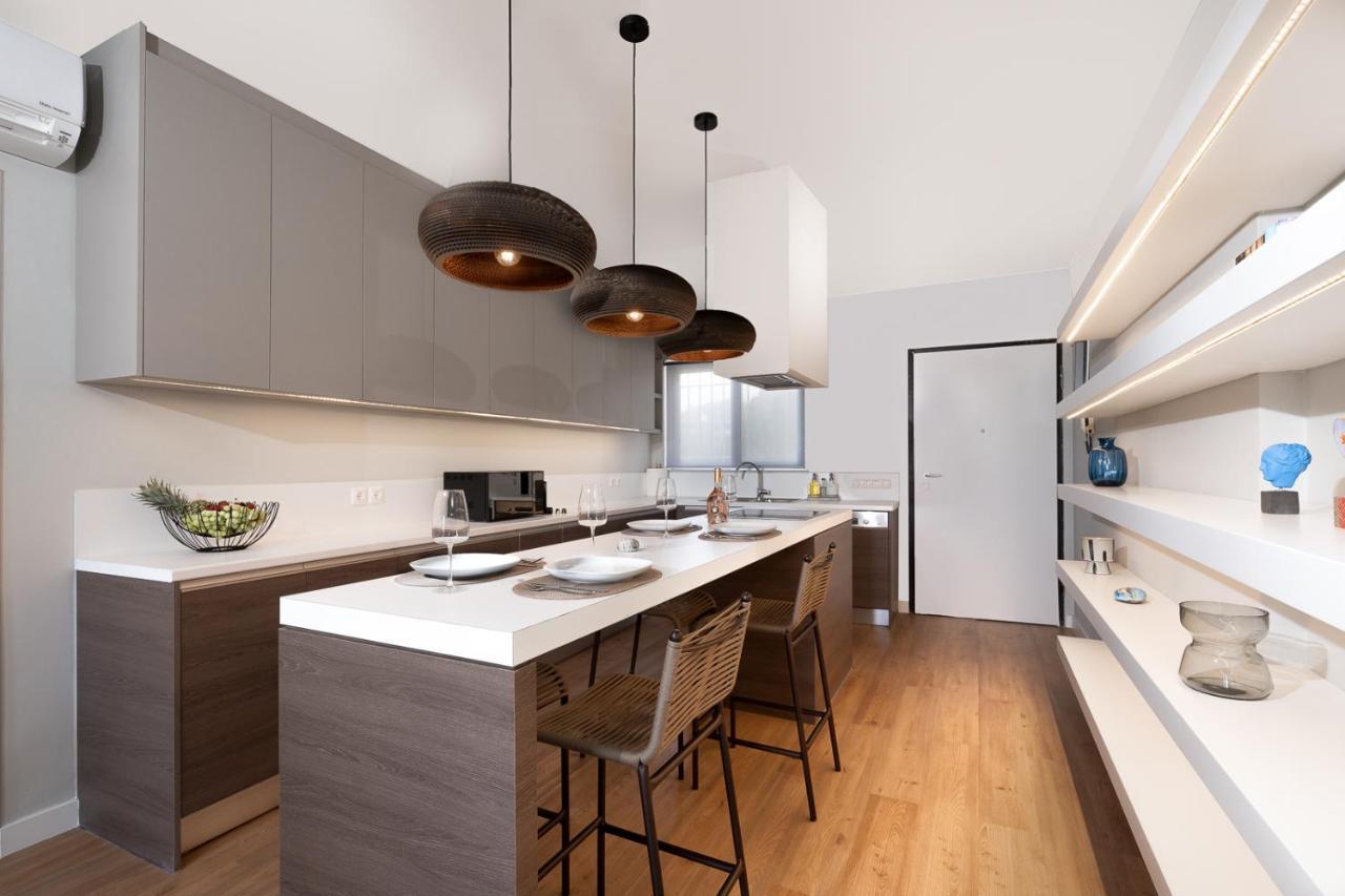 Blue Avra Apartment By A&D Properties Pórto Ráfti Eksteriør bilde